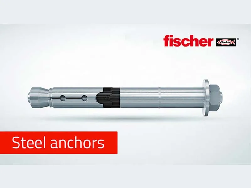 Fischer steel anchors
