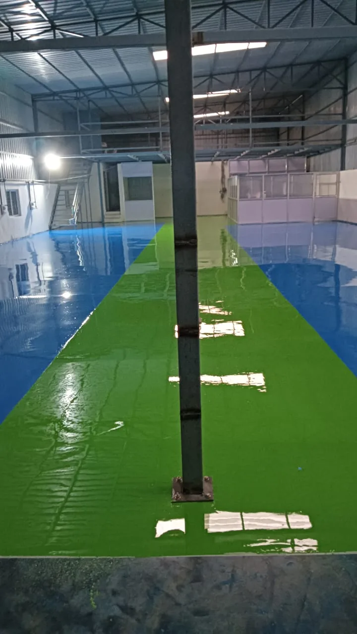 recent work of floor coating